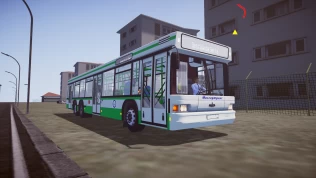 MAZ-107.065 — Belarusian 14.5m 3-Axle City Bus Mod
