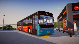 Yutong H14 ZK6140 — 3-Axle Chinese Hybrid City Bus Mod
