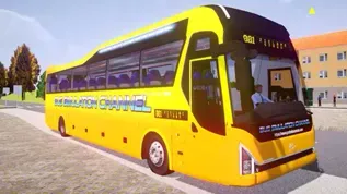 Download Mod Hyundai Universe Noble EX12.5 — Korean Luxury Coach Mod - Proton Bus Simulator