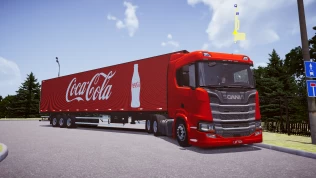 Scania R730 V8 Streamline — Correios Coca-Cola Truck Mod