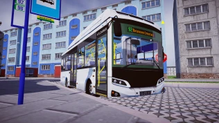 Volgabus 4298.G4 — Russian Semi-Low-Floor 4-Door Bus