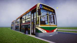 Metalpar Iguazú II (Mercedes O500UA) – Articulated Bus Mod