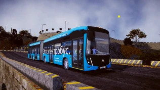 Download Mod KamAZ-6292 – Russian 18m Articulated Electric Bus Mod - Proton Bus Simulator