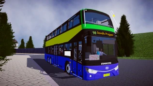 Ankai HFF6124GS03EV1 – 12m Chinese City Bus Mod