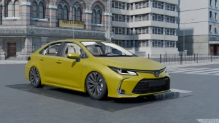 Toyota Corolla 2020 — Modern Sedan Car Mod for PBS