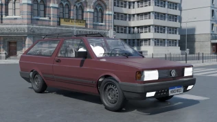 Volkswagen Parati — Classic Brazilian Wagon Car Mod