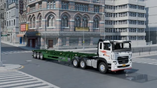 Hyundai HD1000 Container Trailer Truck – Proton Bus