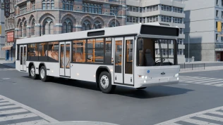 Download Mod MAZ-107.468 – Belarusian 3-Axle City Bus Mod for PBS - Proton Bus Simulator