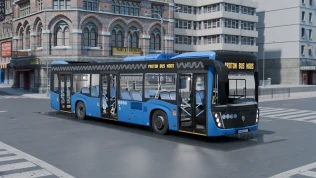Download Mod NefAZ-5299-40-52 Moscow Low-Floor Bus Mod for PBS - Proton Bus Simulator