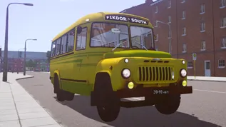Download Mod KAvZ-685 – Soviet 1970s V8 Rural Bus Mod for PBSU - Proton Bus Simulator