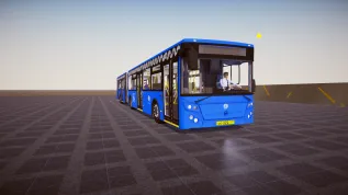 LiAZ 6213.65 — 18m Russian Articulated Low-Floor Bus Mod