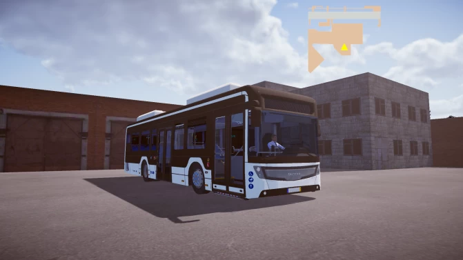 Mod Caetano E.Citygold 10.5m — Portuguese Compact Electric Bus Mod - Vista Principal/Lateral (Proton Bus Simulator)