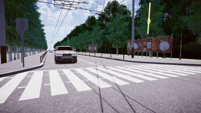 Mapa Bronitsyn Map — Moscow Region Suburban Mod for PBSU - Cenário e Detalhes (Proton Bus Simulator)
