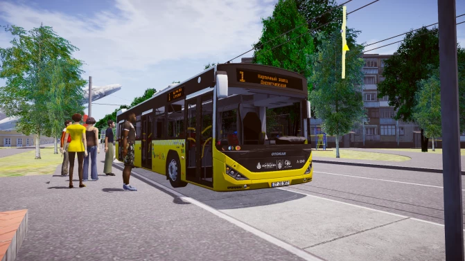 Mod Otokar Kent 290LF — Turkish IETT ESHOT Low-Floor Bus Mod - Vista Principal/Lateral (Proton Bus Simulator)