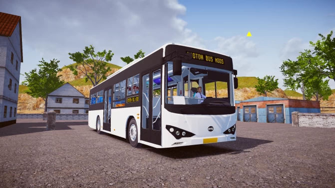 Mod BYD K8 CK6101LGEV5 — Chinese Electric City Bus Mod - Vista Principal/Lateral (Proton Bus Simulator)