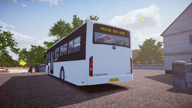 Mod BYD K8 CK6101LGEV5 — Chinese Electric City Bus Mod - Interior e Painel (Proton Bus Simulator)