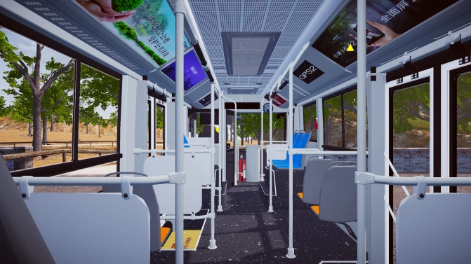 Mod BYD K8 CK6101LGEV5 — Chinese Electric City Bus Mod - Detalhes e Acabamento (Proton Bus Simulator)
