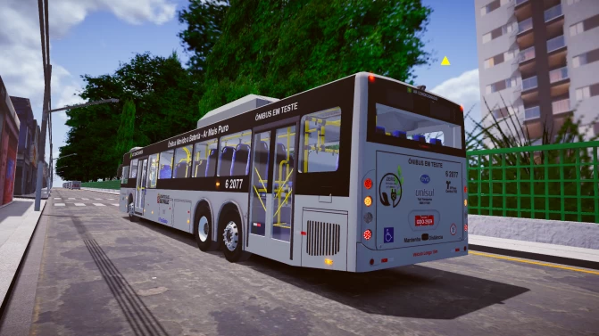 Mod BYD K10A 6x2 — 15m Chinese Electric High-Capacity Bus Mod - Interior e Painel (Proton Bus Simulator)