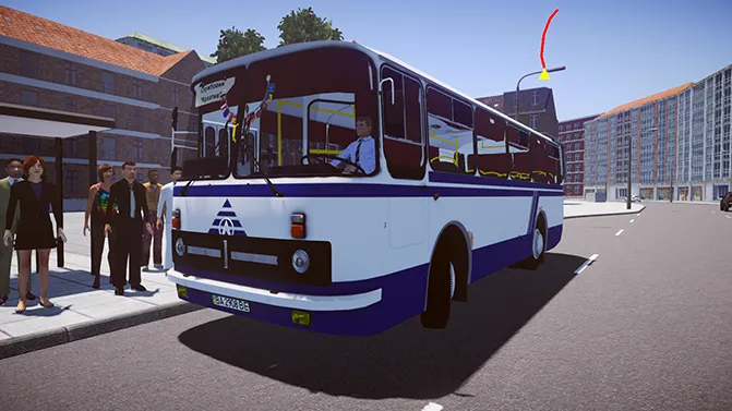 Mod LAZ-695 Lviv — Classic Soviet Ukrainian City Bus Mod - Vista Principal/Lateral (Proton Bus Simulator)
