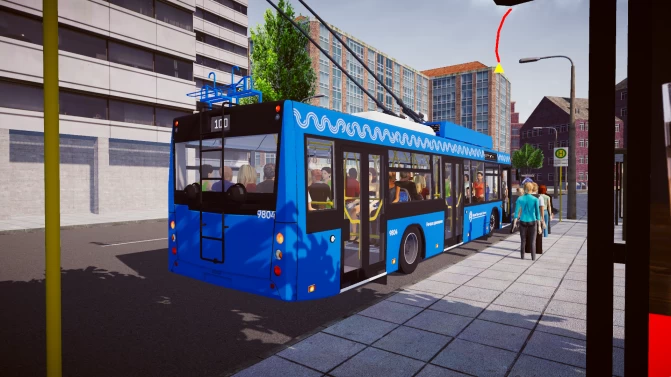 Mod SVaRZ-MAZ-6275 — Russian Moscow Trolleybus Mod - Detalhes e Acabamento (Proton Bus Simulator)