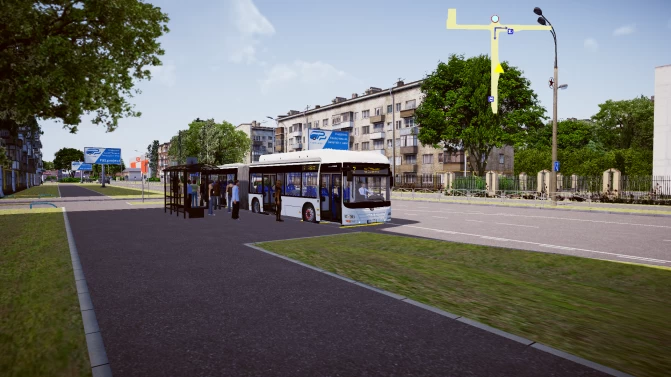 Mapa Zurbagan Trolleybus Map Mod for Proton Bus Simulator - Vista Geral do Mapa (Proton Bus Simulator)