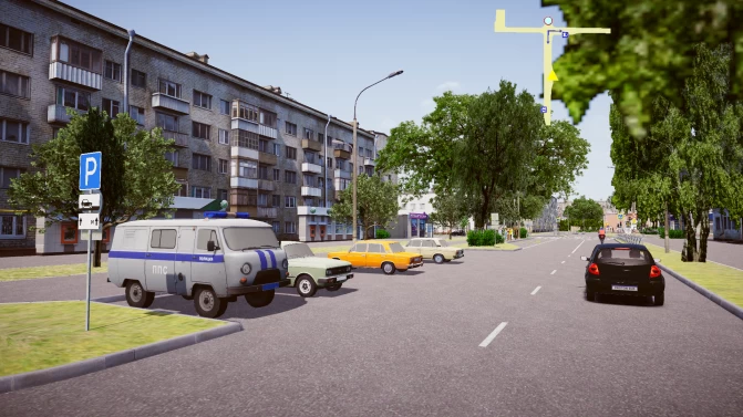 Mapa Zurbagan Trolleybus Map Mod for Proton Bus Simulator - Cenário e Detalhes (Proton Bus Simulator)