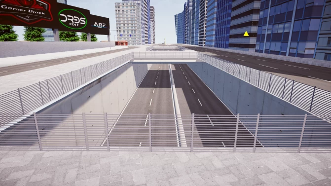 Mapa Projeto SP — São Paulo Zona Sul Urban BRT Map Mod - Cenário e Detalhes (Proton Bus Simulator)