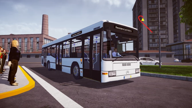 Mod Mercedes O405 N2 Camo (Phase 2) – Auto + Rain Refined Mod - Vista Principal/Lateral (Proton Bus Simulator)