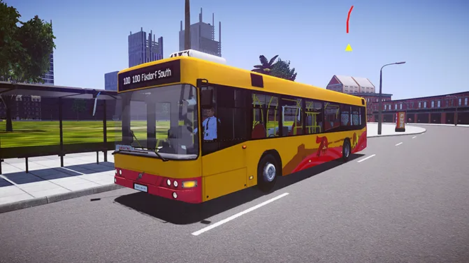 Mod Volvo 7700 (Pre-Facelift) – Low-Floor City Bus Mod - Vista Principal/Lateral (Proton Bus Simulator)