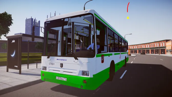 Mod NEFAZ 5299.20.33 — Russian KamAZ City Bus Mod - Vista Principal/Lateral (Proton Bus Simulator)