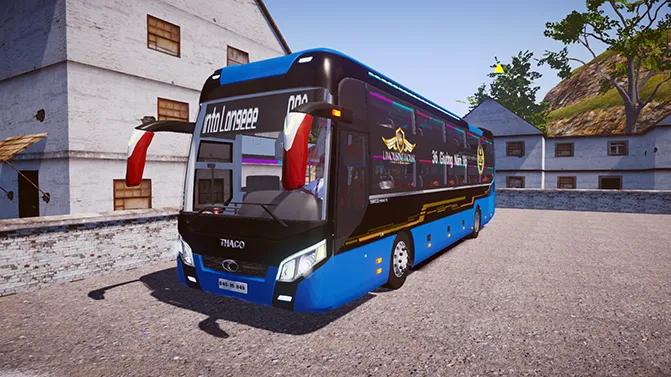 Mod THACO Mobihome 2018 — Vietnamese Sleeper Coach Mod - Vista Principal/Lateral (Proton Bus Simulator)