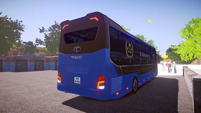 Mod THACO Mobihome 2018 — Vietnamese Sleeper Coach Mod - Interior e Painel (Proton Bus Simulator)