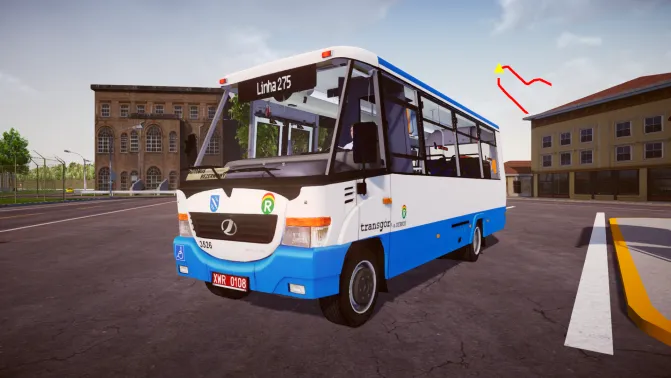 Mod Jelcz M081MB Vero — Polish Minibus Mod for PBSU - Vista Principal/Lateral (Proton Bus Simulator)