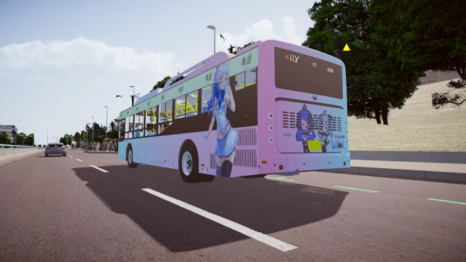 Mod Yutong H12 Hybrid ZK6125 — Chinese Hybrid City Bus Mod - Interior e Painel (Proton Bus Simulator)