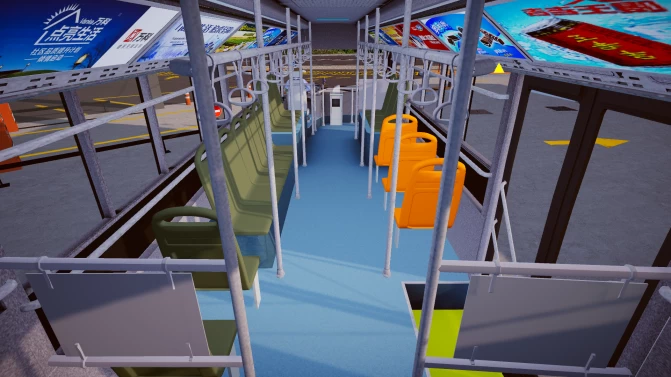 Mod Yutong H14 ZK6140 — 3-Axle Chinese Hybrid City Bus Mod - Detalhes e Acabamento (Proton Bus Simulator)