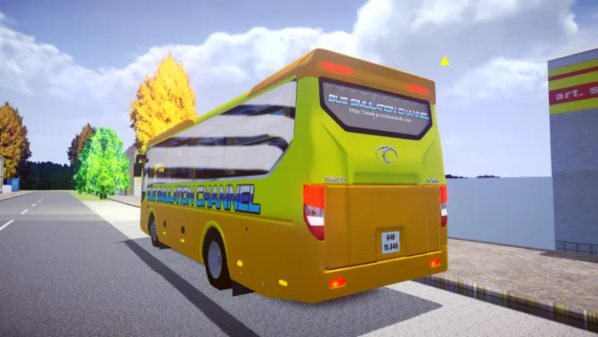 Mod Thaco Town TB82S — 8.2m Vietnamese Compact Coach Mod - Interior e Painel (Proton Bus Simulator)