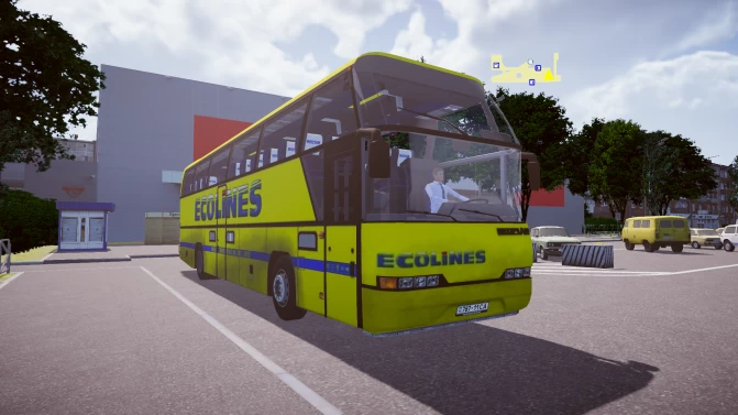Mod Neoplan N116 Cityliner Facelift — German Luxury Coach - Vista Principal/Lateral (Proton Bus Simulator)