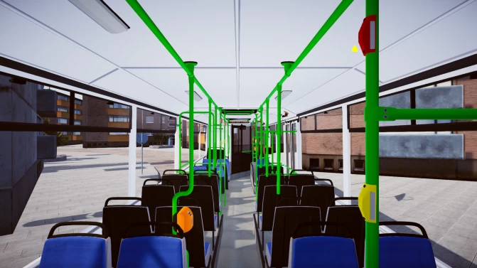 Mod Ikarus 412.10C — Hungarian Low-Floor City Bus Mod - Detalhes e Acabamento (Proton Bus Simulator)