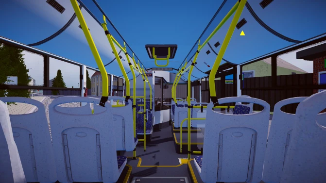 Mod Volgabus 4298.G4 — Russian Semi-Low-Floor 4-Door Bus - Detalhes e Acabamento (Proton Bus Simulator)
