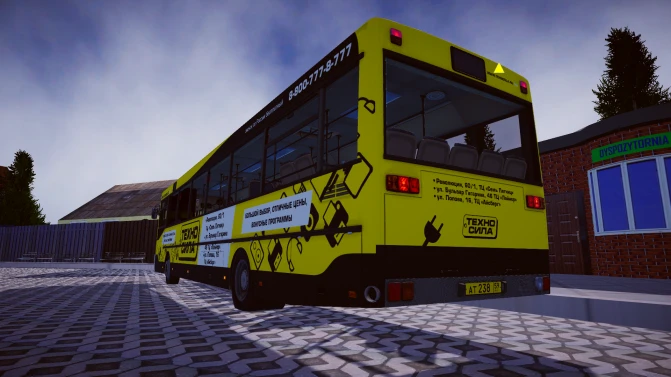 Mod Mercedes-Benz O405 (VöV SL-II) – German City Bus Mod - Detalhes e Acabamento (Proton Bus Simulator)