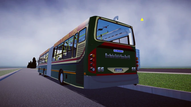 Mod Metalpar Iguazú II (Mercedes O500UA) – Articulated Bus Mod - Interior e Painel (Proton Bus Simulator)