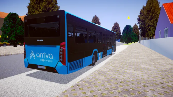 Mod Caetano City Gold (MAN D28 Diesel) – Portuguese Bus Mod - Interior e Painel (Proton Bus Simulator)