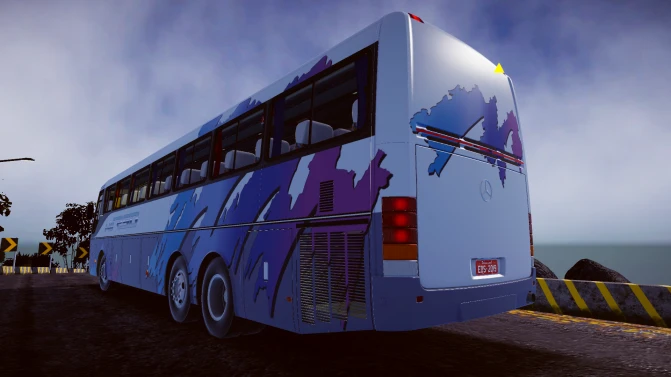 Mod Mercedes-Benz O-400 RSD Monobloco – Brazilian Coach Mod - Interior e Painel (Proton Bus Simulator)
