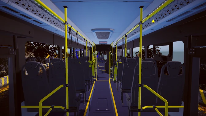 Mod Caio eMillennium MB O500UDA Eletra – Articulated BRT Mod - Detalhes e Acabamento (Proton Bus Simulator)