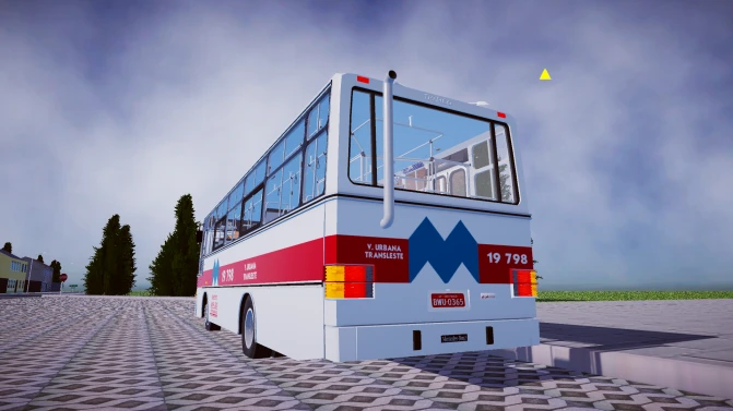 Mod Thamco Falcao 1985 - Mercedes-Benz OF-1113 Bus Mod - Interior e Painel (Proton Bus Simulator)
