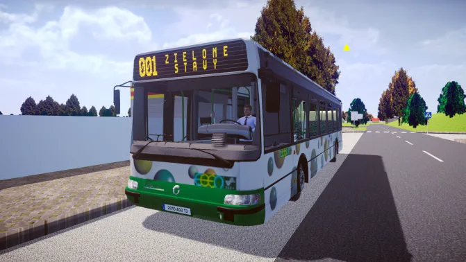 Mod Irisbus Agora S — French Diesel+CNG City Bus Mod - Vista Principal/Lateral (Proton Bus Simulator)