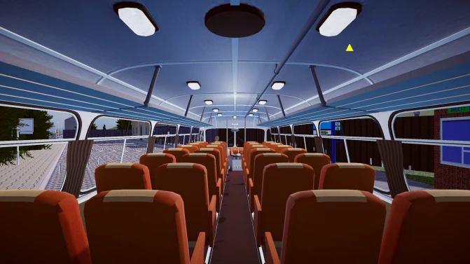 Mod Mercedes-Benz O321 HL — 1958 Monobloco Touring Coach Mod - Detalhes e Acabamento (Proton Bus Simulator)