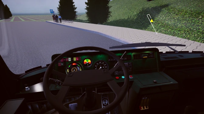 Mod Setra S 215 HD – German High-Deck Touring Coach Mod - Detalhes e Acabamento (Proton Bus Simulator)