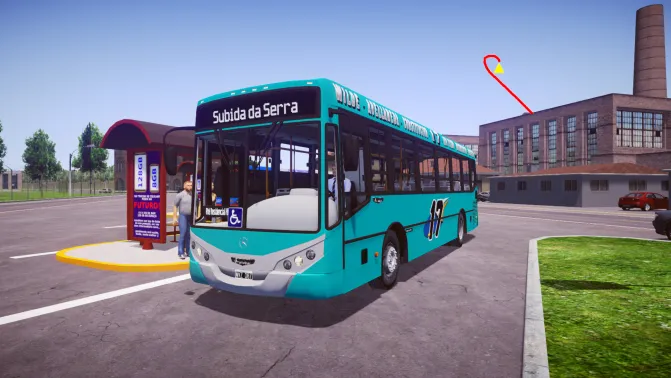 Mod Metalpar Iguazu O500M – Buenos Aires Colectivo Bus Mod - Vista Principal/Lateral (Proton Bus Simulator)