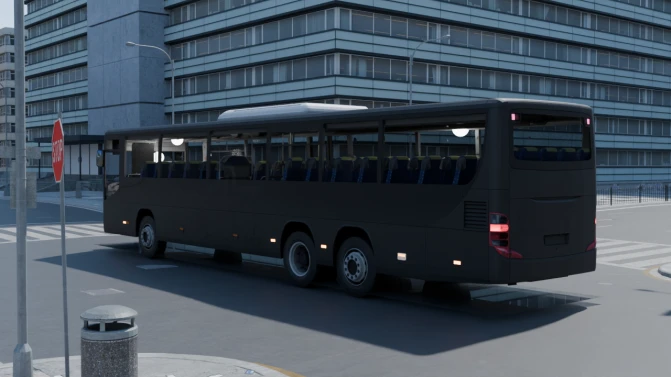 Mod Setra S 417 UL — German MultiClass Intercity Bus Mod - Interior e Painel (Proton Bus Simulator)